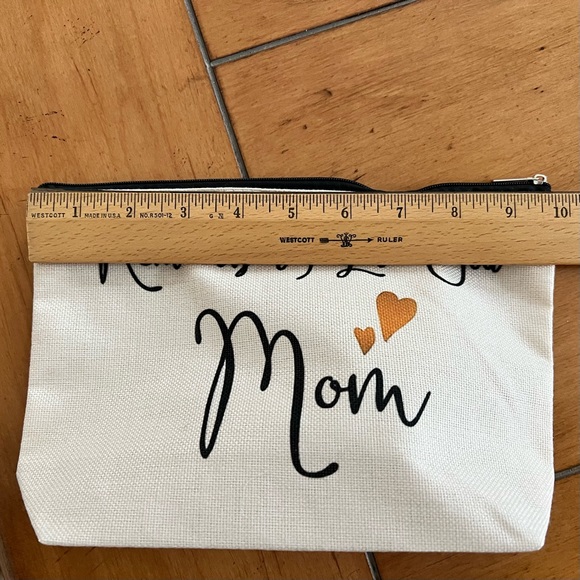 Linen Cosmetic Bag Gift For Mom - Picture 3 of 6